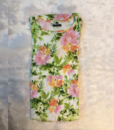 Breathe in the beauty of blooms with this comfy lounge dress — soft, airy, and perfect for slow days and floral moods.