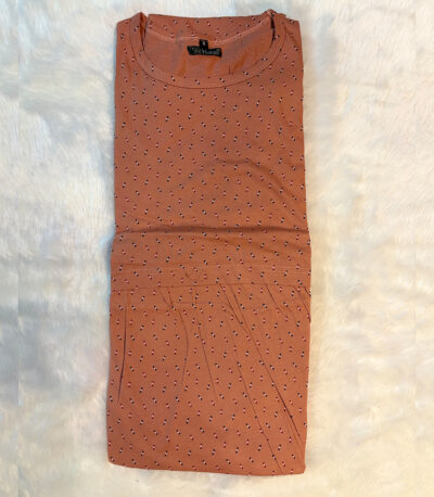 Embrace calm and comfort in this floral terracotta lounge dress – soft, simple, and perfect for peaceful days and nights at home.